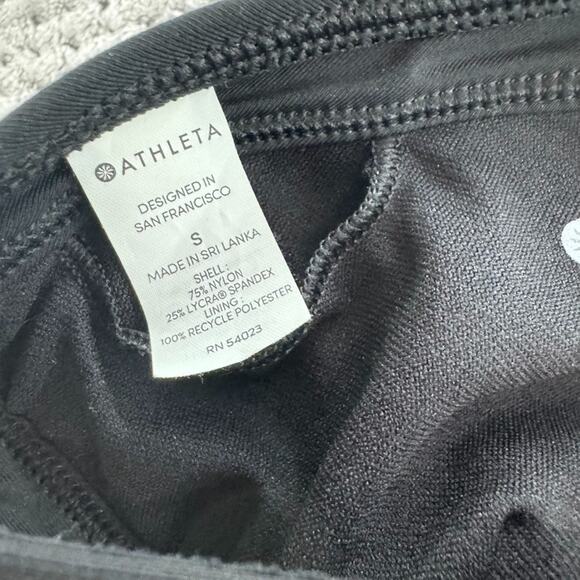 Athleta Swimsuit Top Womens S Black Triangle Bikini Bra Beach Vacation Resort - Picture 6 of 8